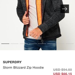 Storm Blizzard Zip Hoodie